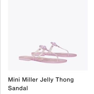 NIB~Tory Burch~Mini MillerJelly Sandals